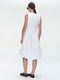Satomi tafeta dress | White