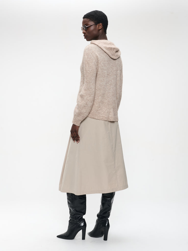 Hoodie pullover H22167 | Beige