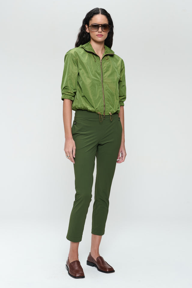 Lenny structure technical jersey pants Lenny structure technical jersey pants | Oliva green
