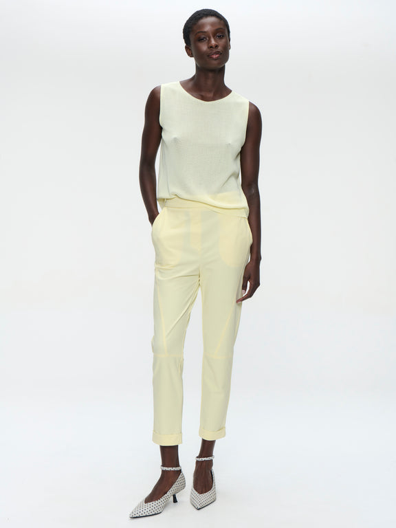 Viscose summer Top 501 | Giallo