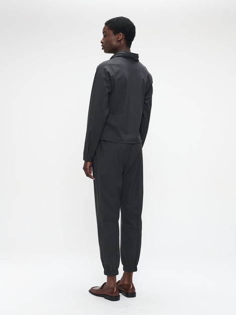 Lori strech technical jersey pants | Grey