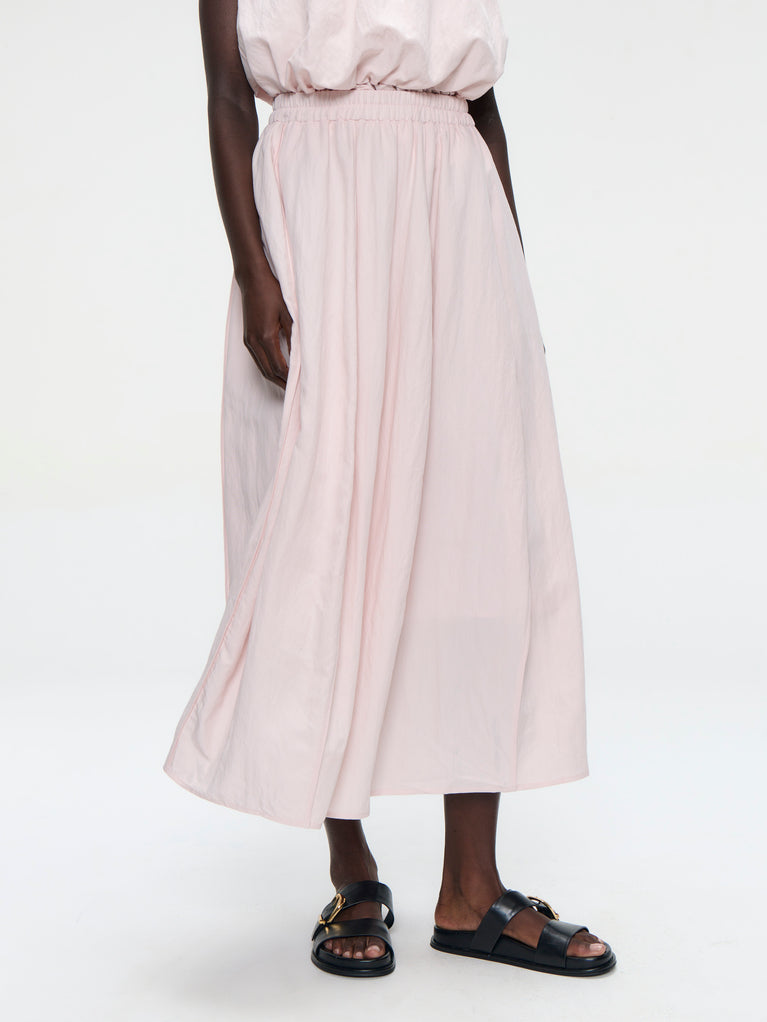 Reiki viscose skirt | Pink