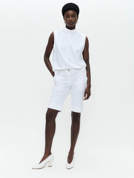 Lulu pants technical jersey | White