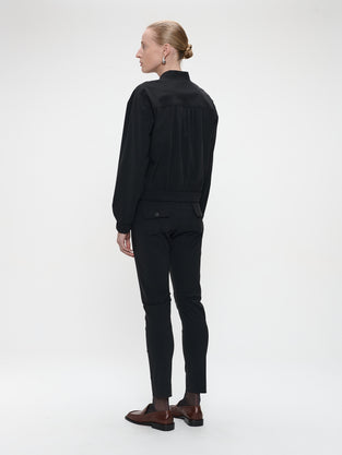 Doris pants brush tech jersey | Black