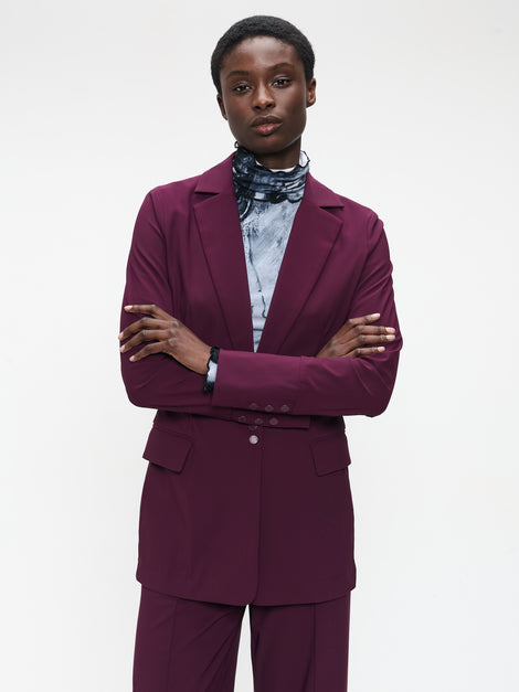 Viena blazer technical jersey | Cherry