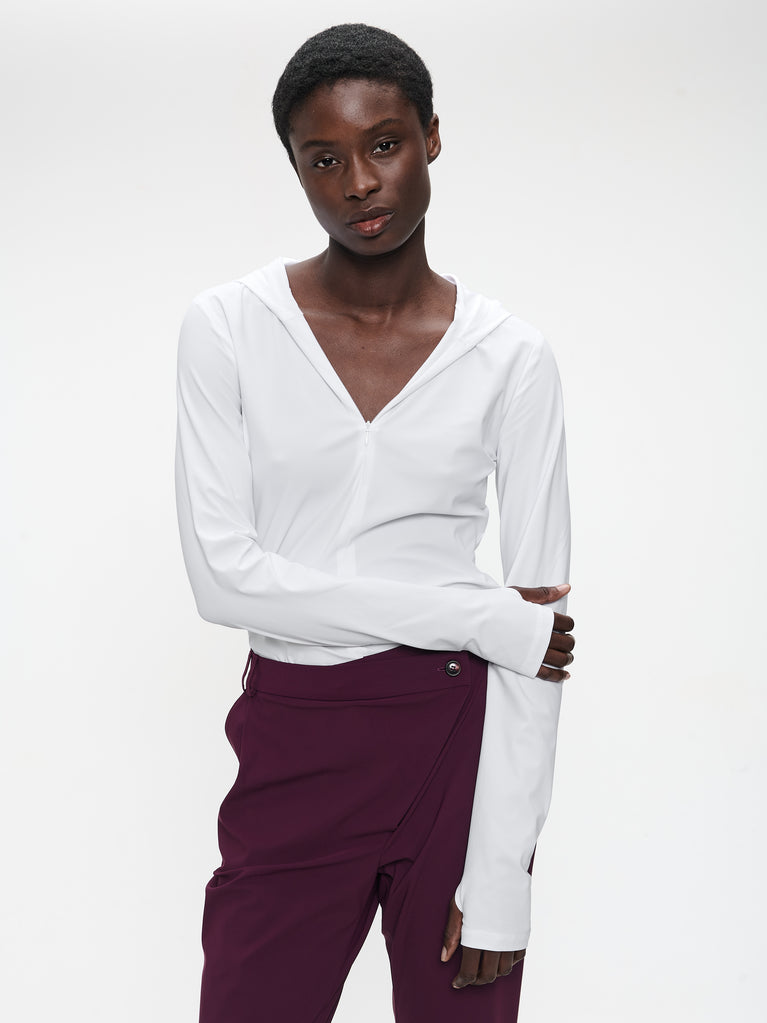 Melissa top technical jersey | White