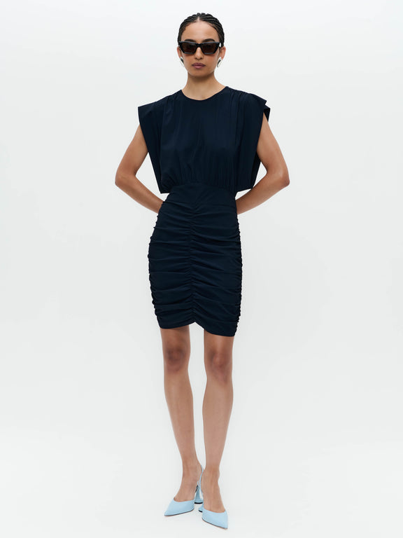 Esther dress technical jersey | Blue
