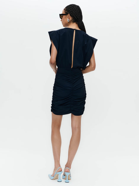 Esther dress technical jersey | Blue