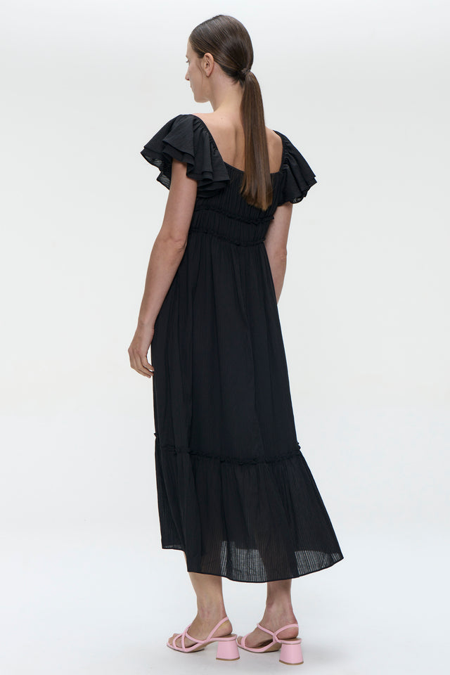 Yoko summer dress Yoko summer dress | Black