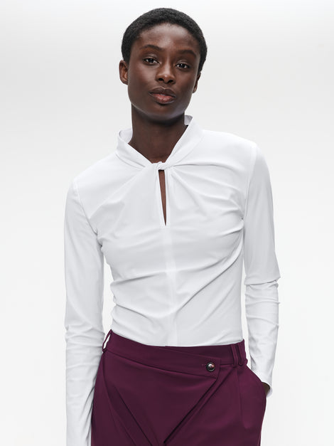 Ken top technical jersey | White