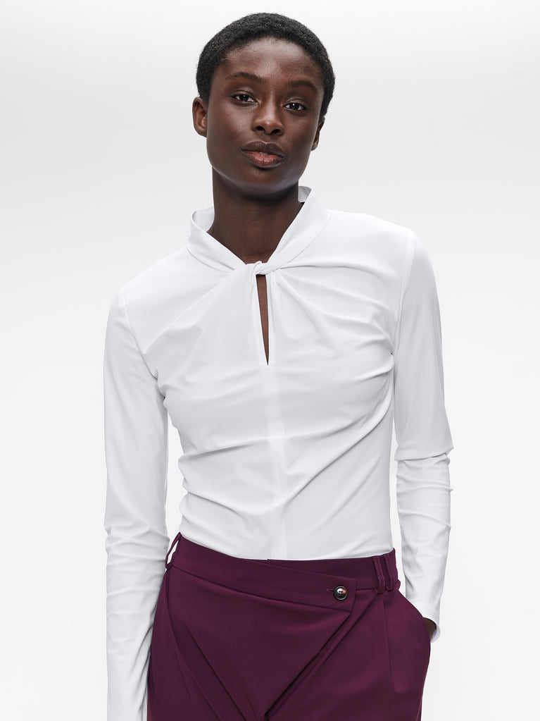 Ken top technical jersey | White