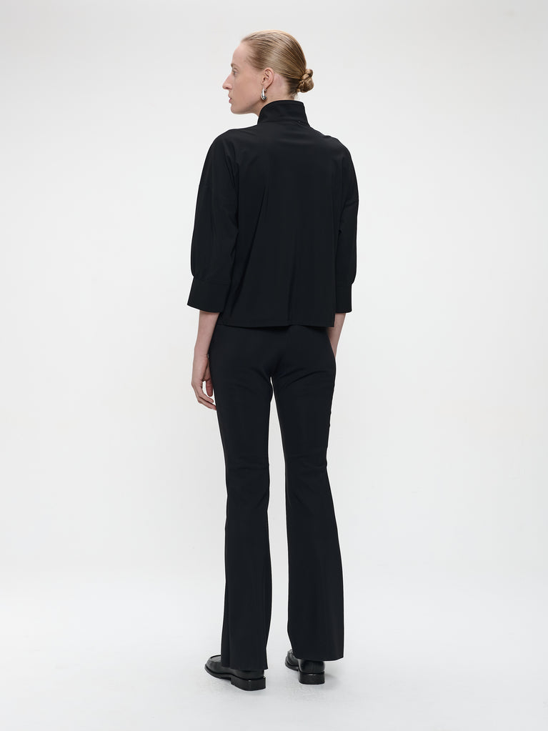 Angelika top technical jersey | Black