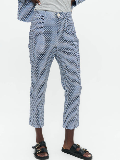 Elvira blazer technical jersey | Blue Melange