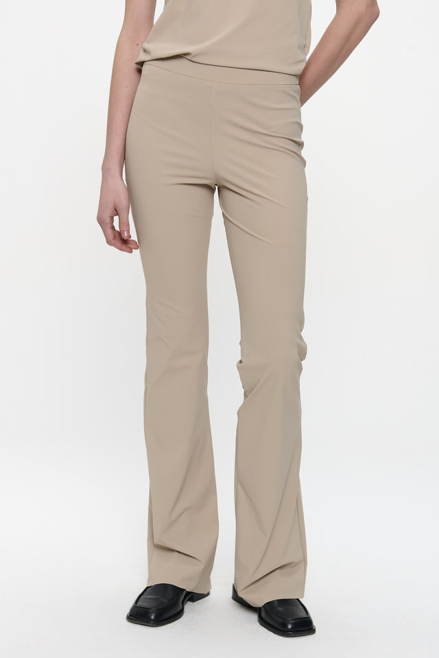 Pants Eliya Easy Wear flair Technical Jersey Pants Eliya Easy Wear flair Technical Jersey | Sand