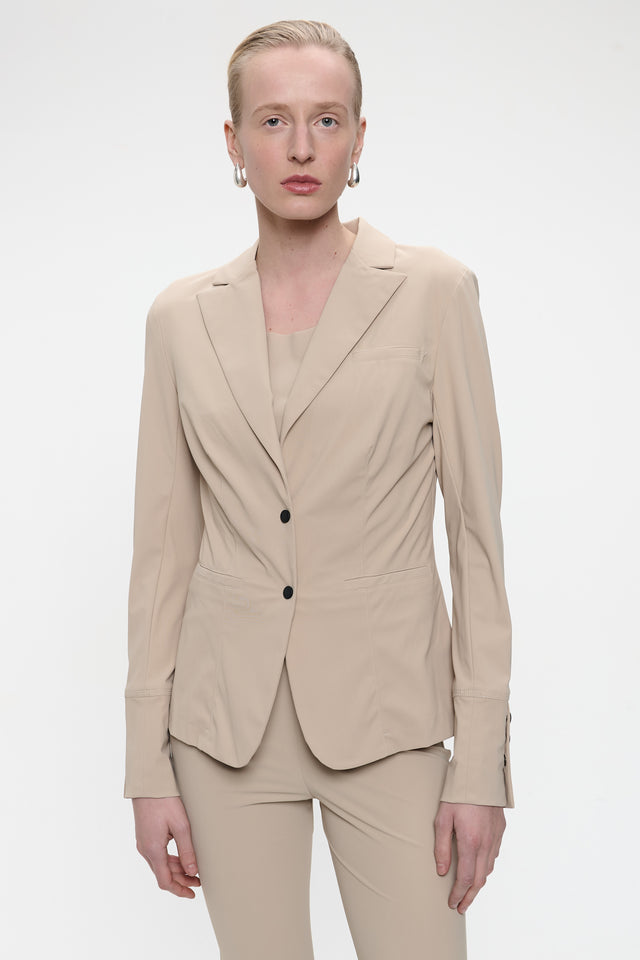 Blazer Roma easy wear Technical Jersey Blazer Roma easy wear Technical Jersey | Sand