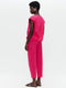 Ubino cotton poplin pants | Fuxia