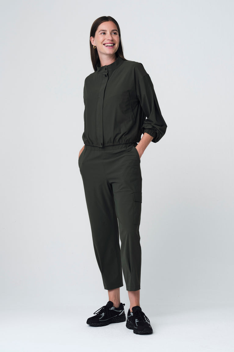 Franz jacket technical jersey | Army