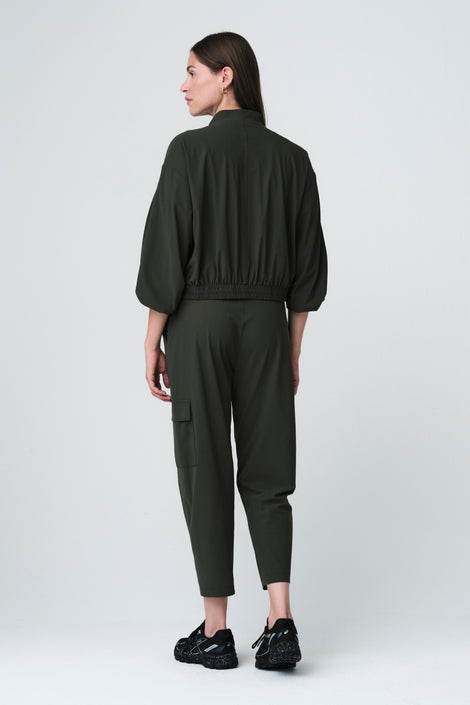 Franz jacket technical jersey | Army