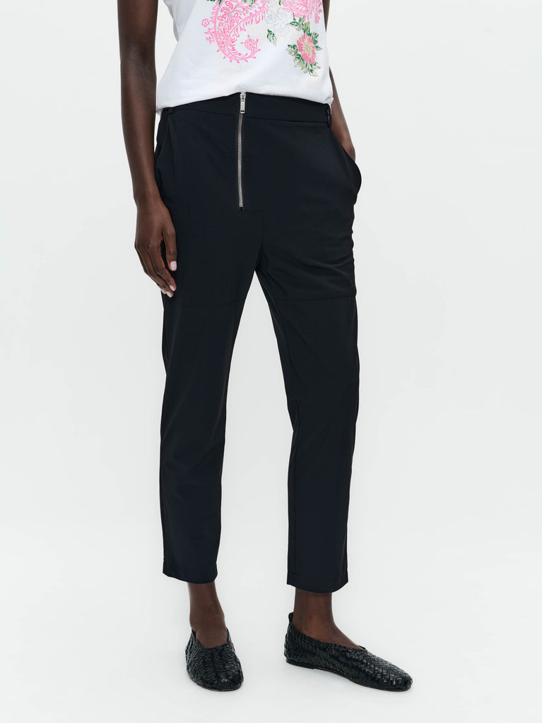 Miliana pants technical jersey | Black