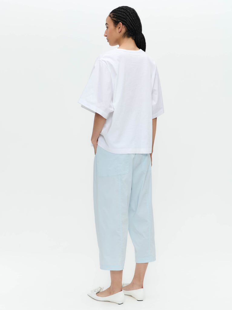 Carry mix cotton top | White