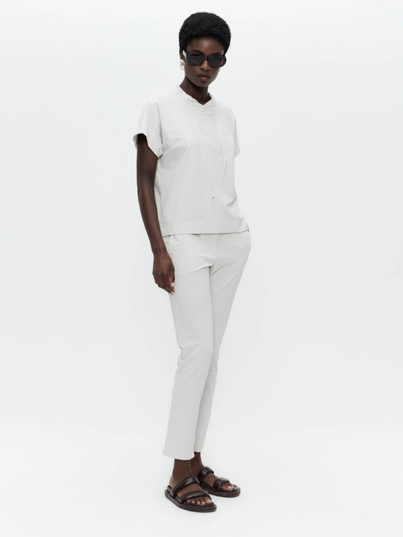 Lucca top technical jersey | Sand