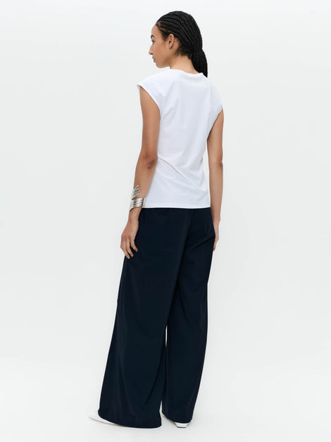 Stevie top technical jersey | White