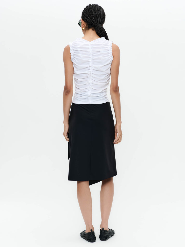 Romana top technical jersey | White