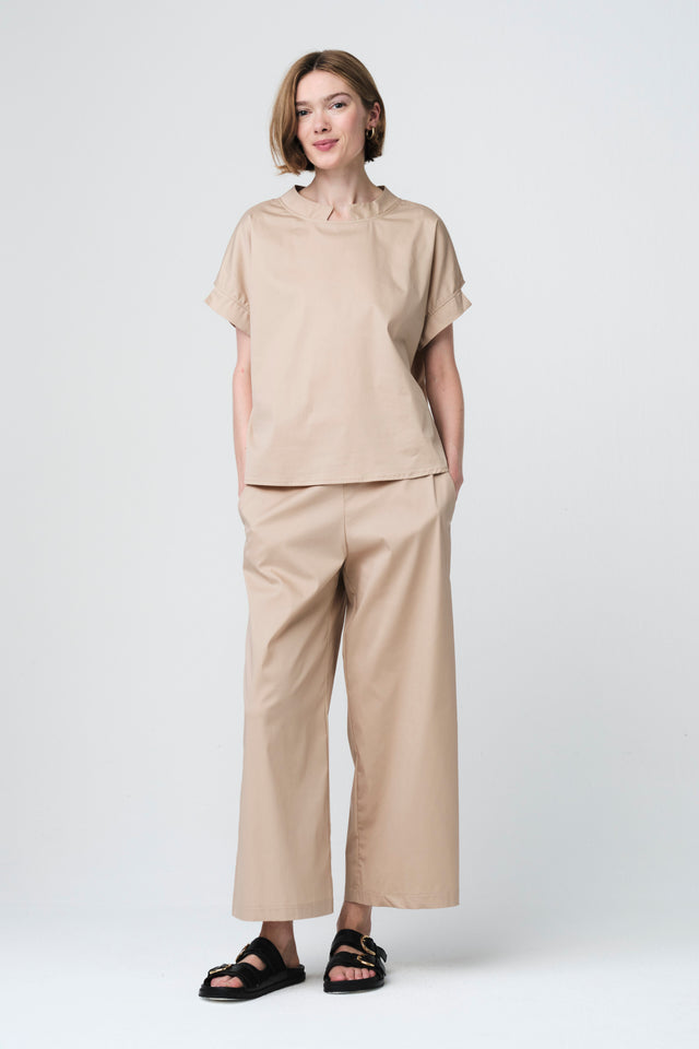 Poplin loos fit top Poplin loos fit top | Sabbia