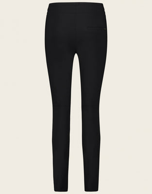 Pantalone Emma gamba dritta fit Jersey tecnico | Nero