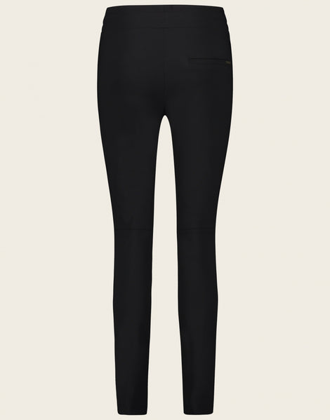 Pantalone Emma gamba dritta fit Jersey tecnico | Nero