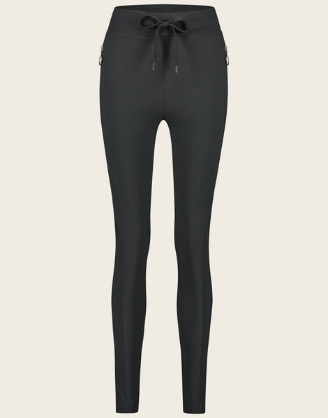 Pantaloni Anna - Maglia tecnica skinny fit | Grigio Notte