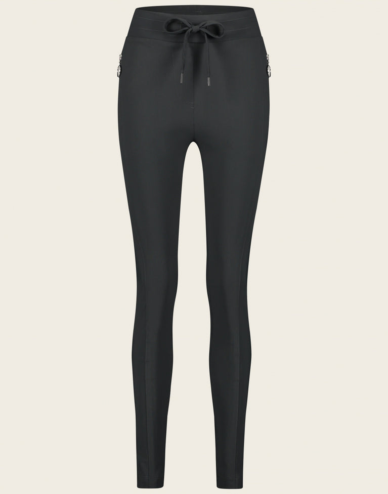 Pantaloni Anna - Maglia tecnica skinny fit | Grigio Notte