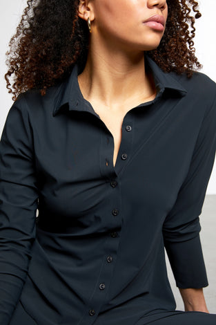 Blusa Betty easy wear Maglia Tecnica | Grigio Notte