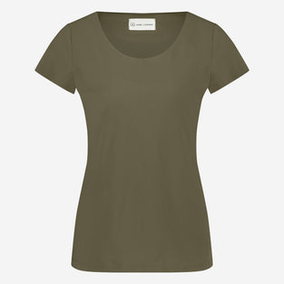 T-shirt Sara easy wear Maglia Tecnica | Esercito