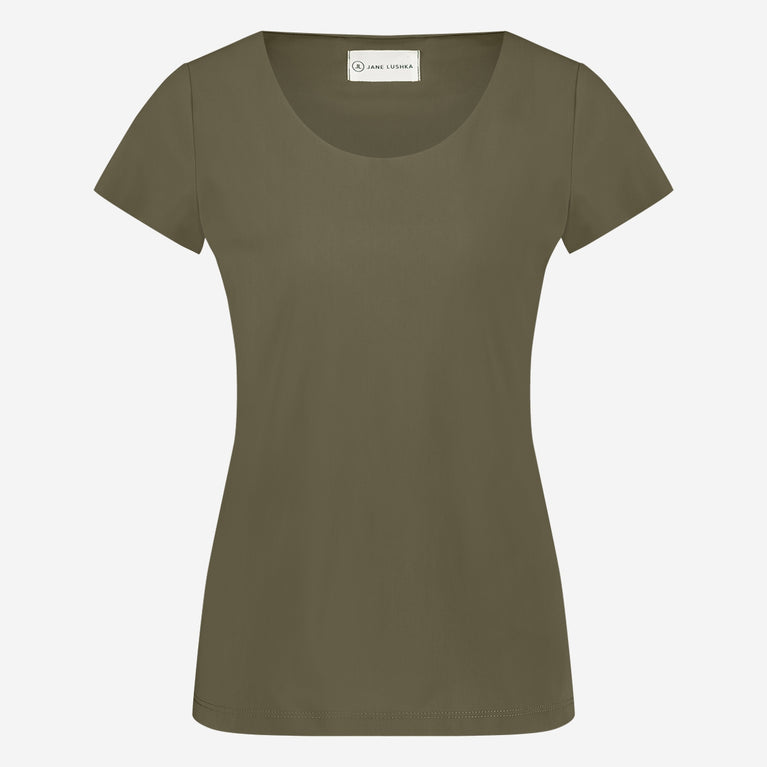 T-shirt Sara easy wear Maglia Tecnica | Esercito