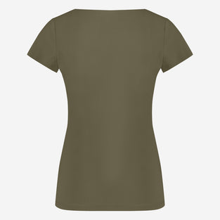 T-shirt Sara easy wear Maglia Tecnica | Esercito