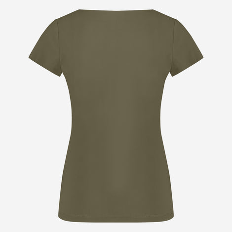 T-shirt Sara easy wear Maglia Tecnica | Esercito