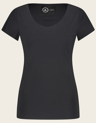 T-shirt Sara easy wear Maglia Tecnica | Nero