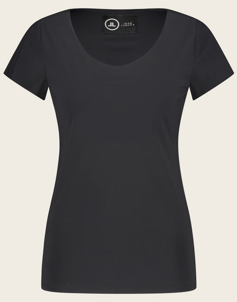T-shirt Sara easy wear Maglia Tecnica | Nero