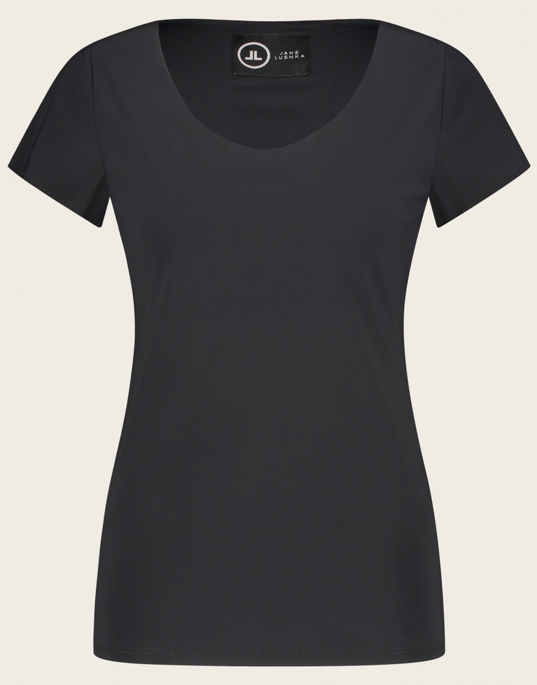 T-shirt Sara easy wear Maglia Tecnica | Nero