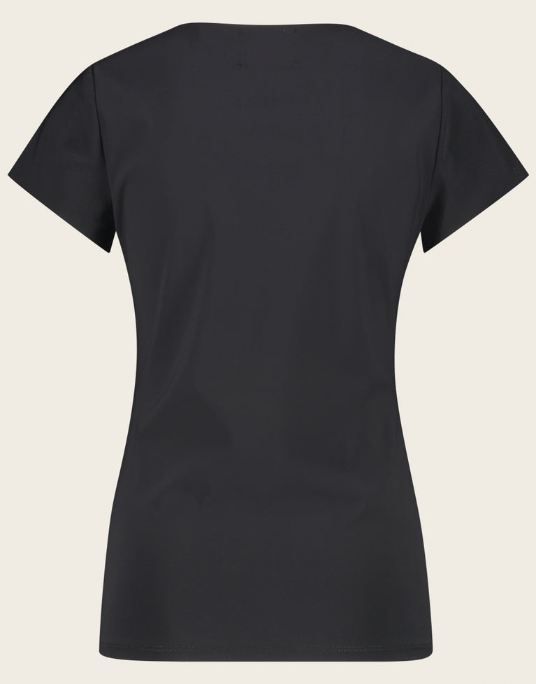 T-shirt Sara easy wear Maglia Tecnica | Nero