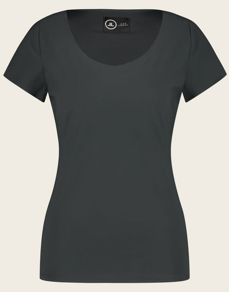 T-shirt Sara easy wear Maglia Tecnica | Grigio Notte
