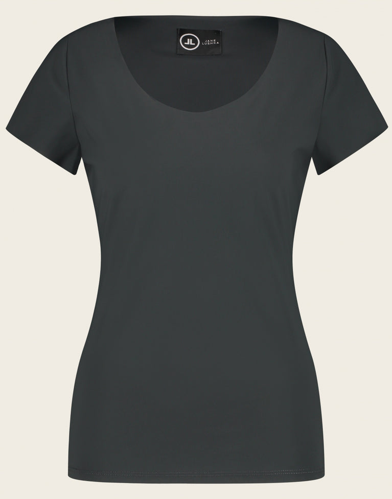 T-shirt Sara easy wear Maglia Tecnica | Grigio Notte