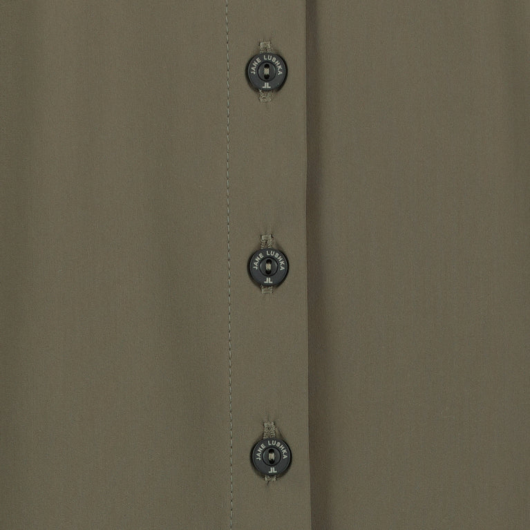 Blouse Betty easy wear Technical Jersey | Army