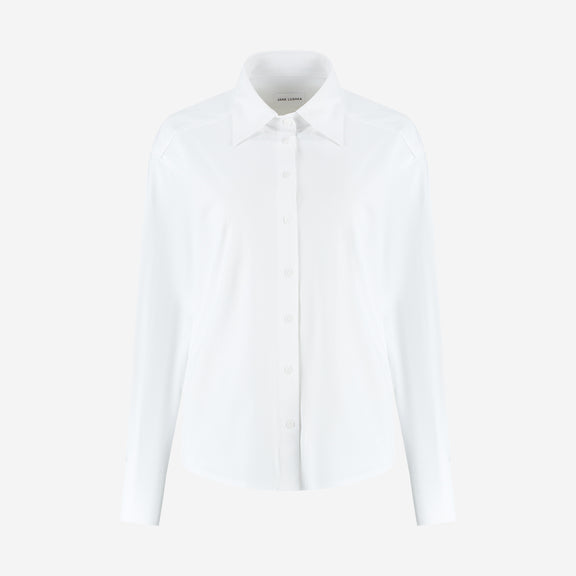 Ivona blouse technical jersey | White