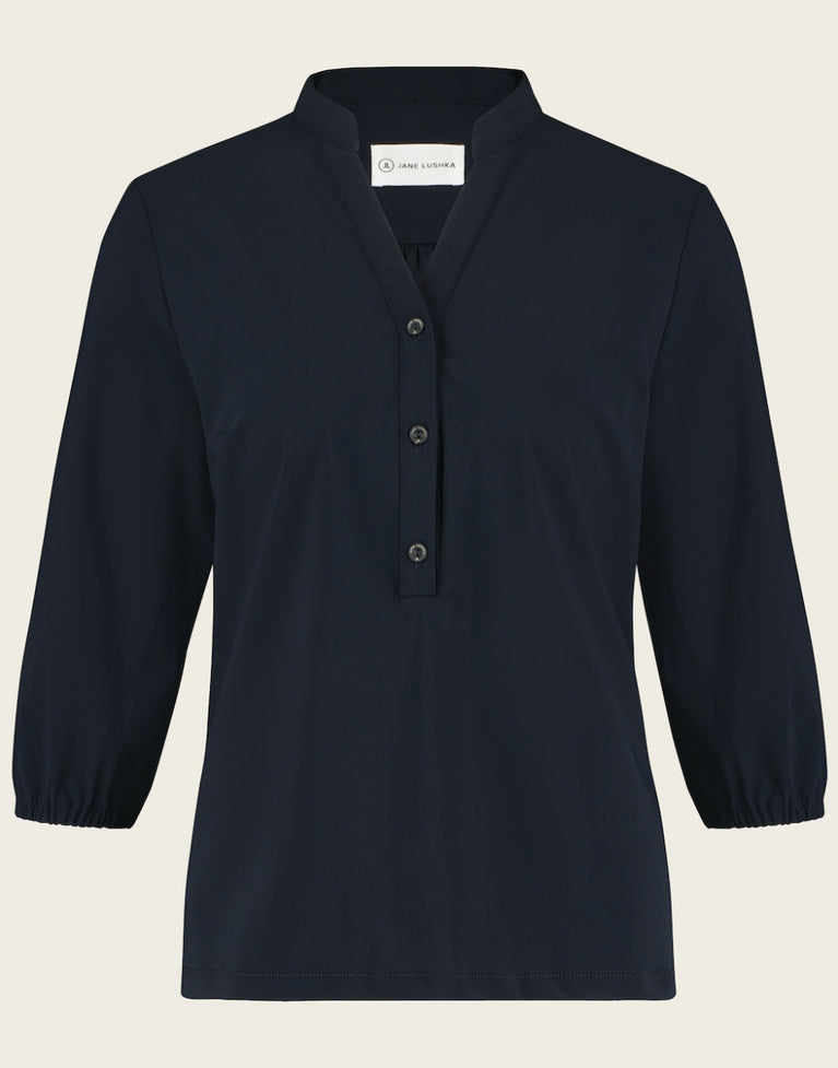 Blusa Bella Maglia Tecnica | Blu