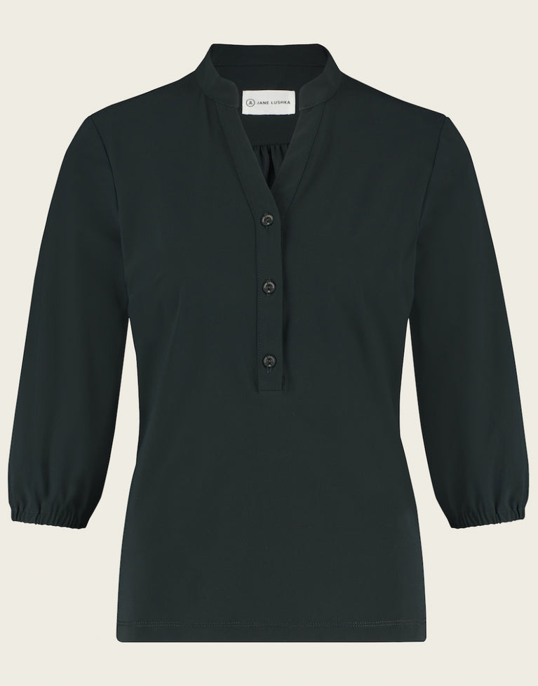 Blusa Bella Maglia Tecnica | Grigio Notte