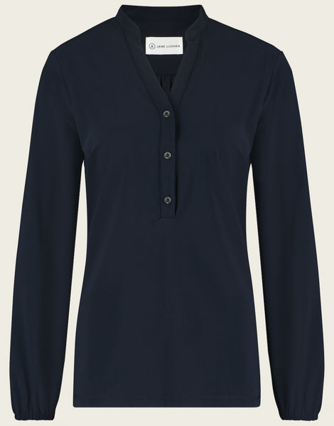 Blusa Bella Maglia Tecnica | Blu