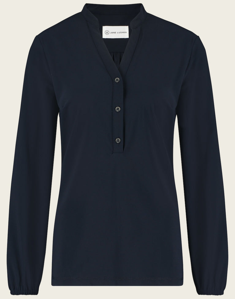 Blusa Bella Maglia Tecnica | Blu