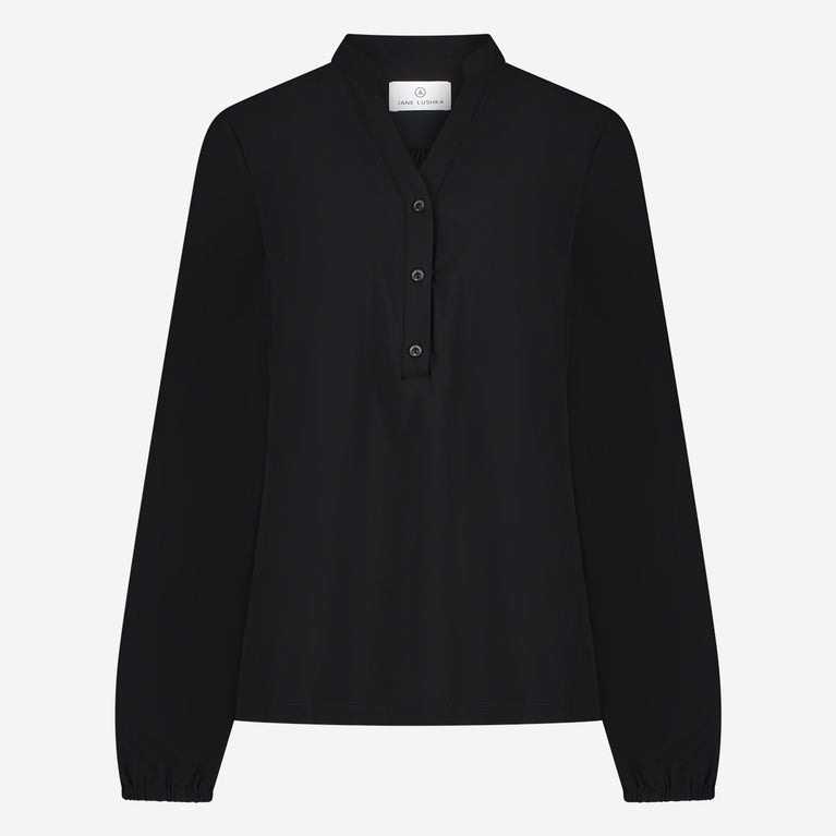Blusa Bella Maglia Tecnica | Nero